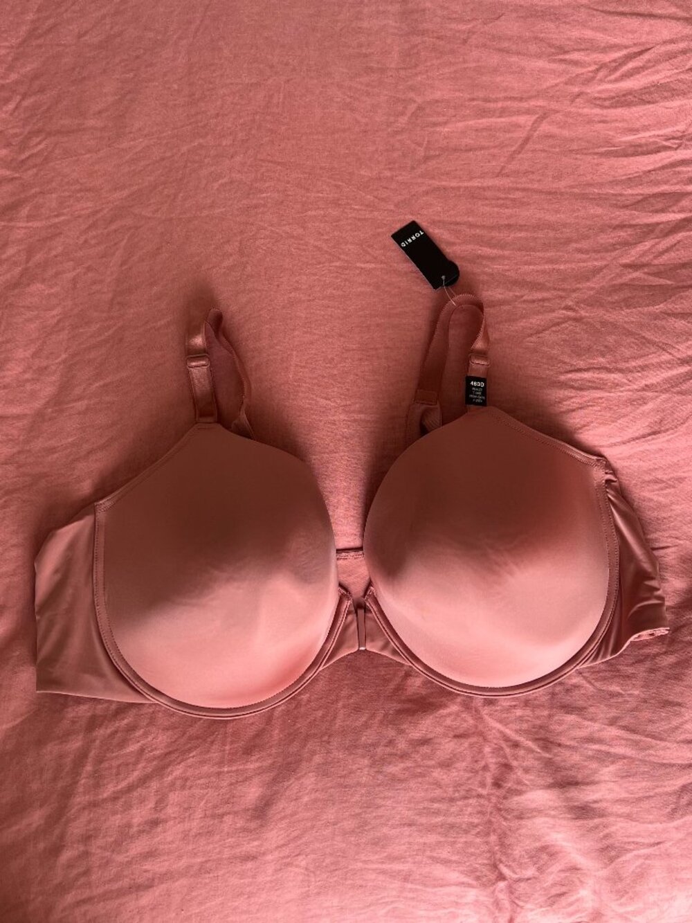 Front-Close Bra Torrid Pink